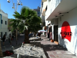 El Medano Street Tenerife