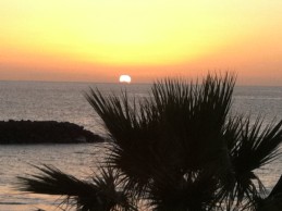 Sunset in Playa de las Americas Tenerife