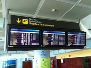 Tenerife South Airport Live Departures Board