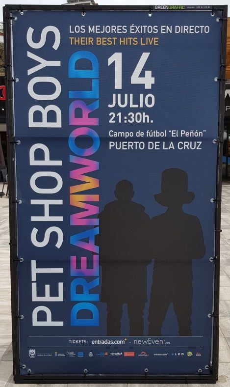 Pet Shop Boys Concert In Tenerife 2022