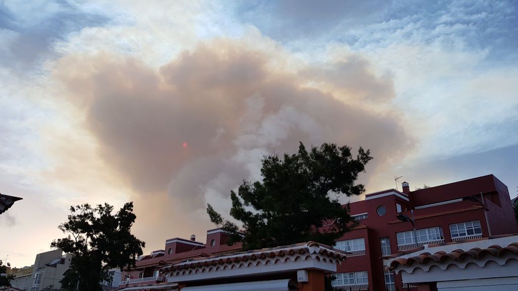 Forest Fires On Tenerife August 2023