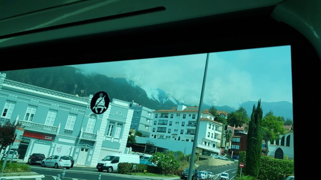 Forest Fires On Tenerife August 2023