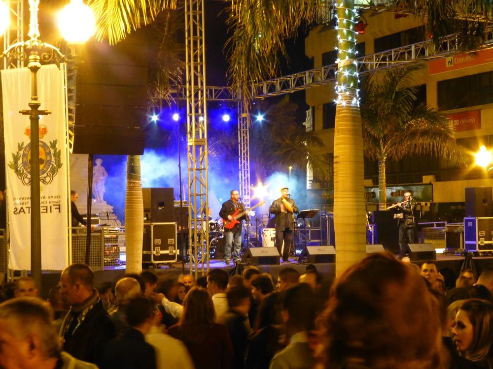 New Year in Santa Cruz de Tenerife