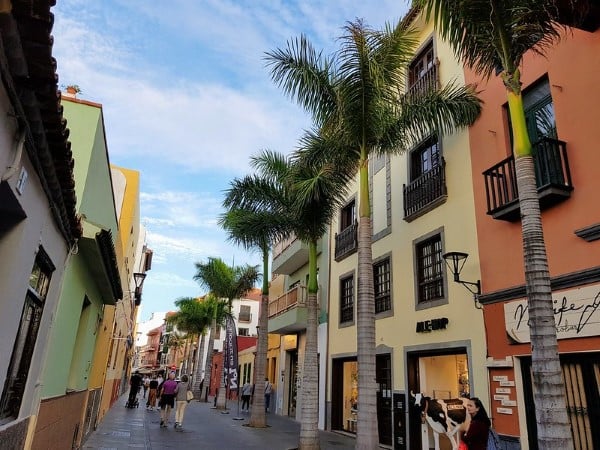 Puerto de la Cruz old town, Tenerife