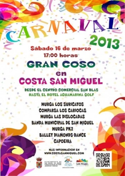 Costa San Miguel Carnaval 2013